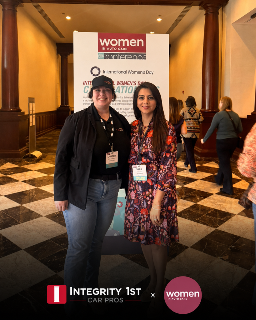 Integrity 1st Car Pros representatives attending the Women in Auto Care Leadership Conference in Fort Worth.